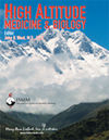 HIGH ALTITUDE MEDICINE & BIOLOGY雜志封面